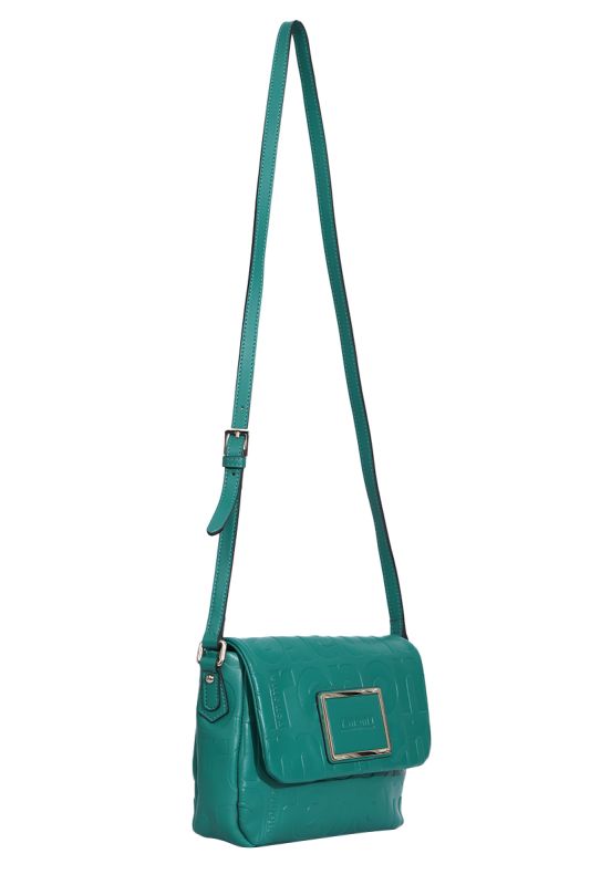 SALVATORE FERRAGAMO  TEAL CROSSBODY BAG