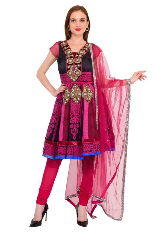 RIMPLE & HARPREET NARULA PRINTED SHORT ANARKALI