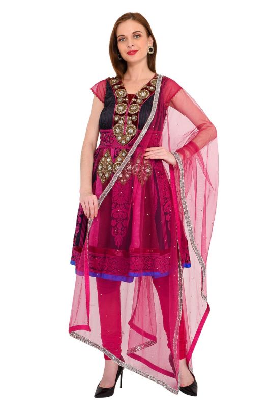 RIMPLE & HARPREET NARULA PRINTED SHORT ANARKALI