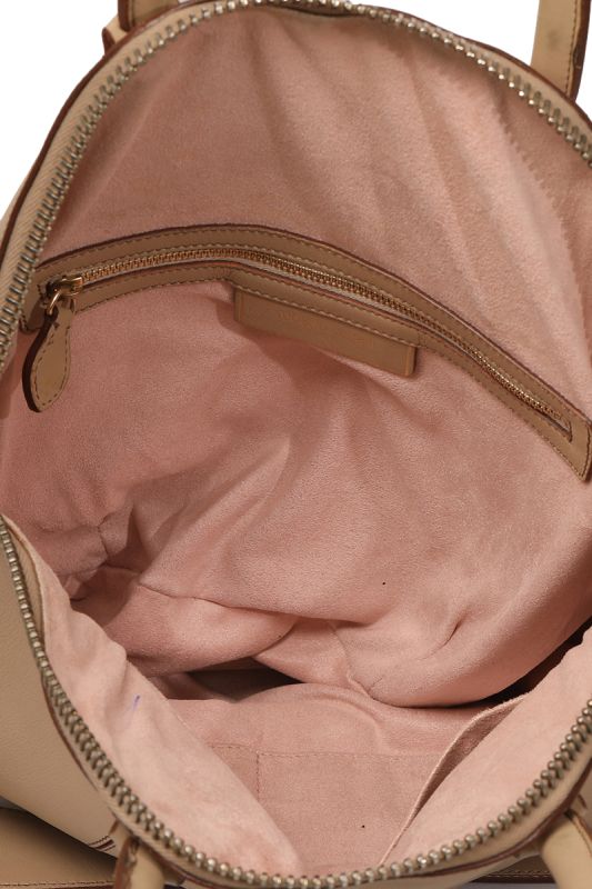 ROBERTO CAVALLI BEIGE LEATHER HOBO HANDBAG