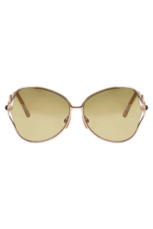 Roberto Cavalli Brown Snake Sunglasses