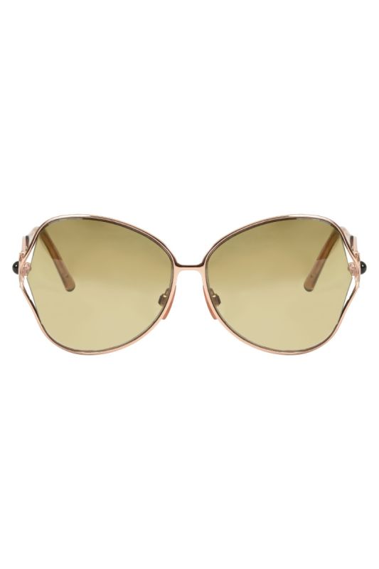 Roberto Cavalli Brown Snake Sunglasses