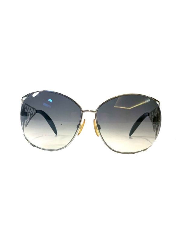 ROBERTO CAVALLI EMBELLISHED LOGO SUNGLASSES