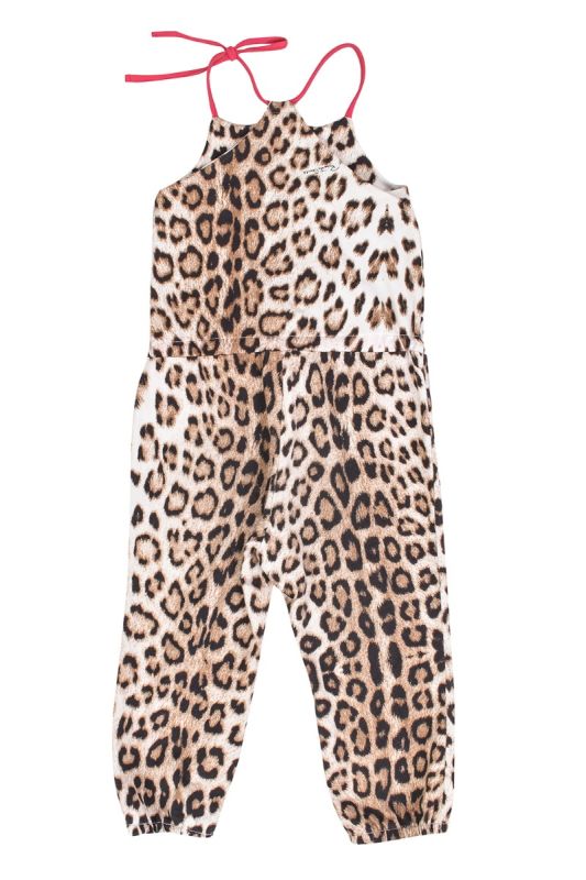 ROBERTO CAVALLI KIDS LEOPARD JUMPSUIT
