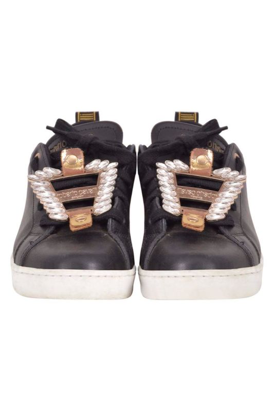 Roberto Cavalli Leather Sneakers