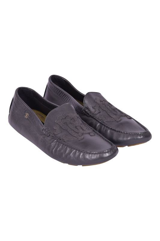 Roberto Cavalli Logo Loafers