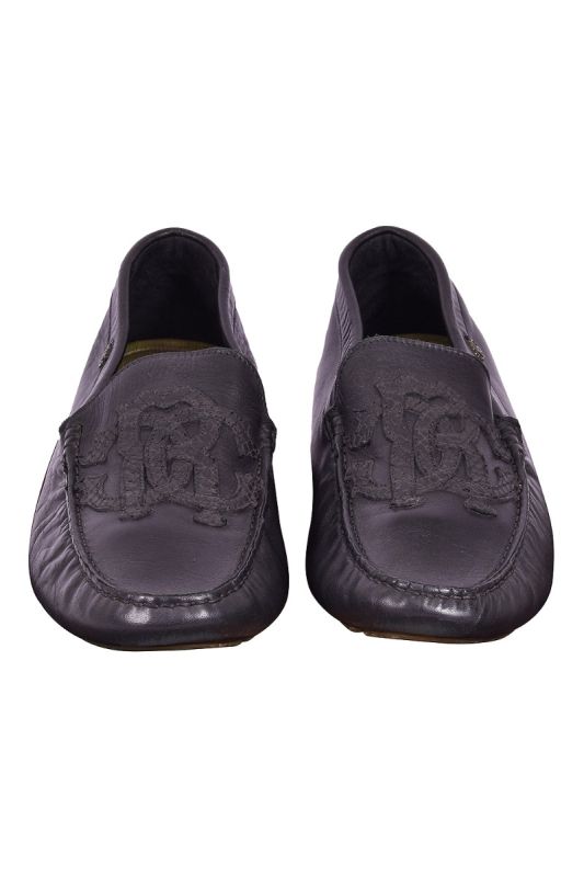 Roberto Cavalli Logo Loafers