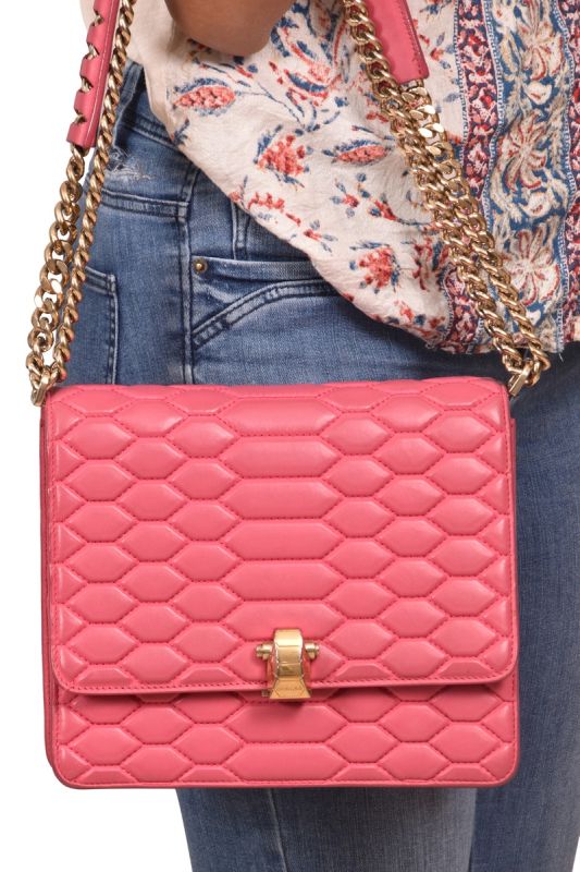 Roberto Cavalli Pink Sling Bag