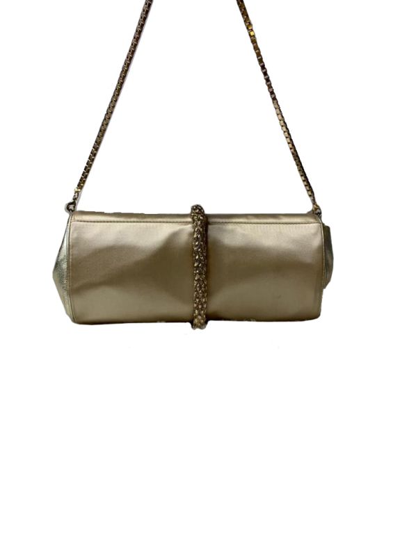 ROBERTO CAVALLI SERPENT CLASP CHAIN CLUTCH BAG