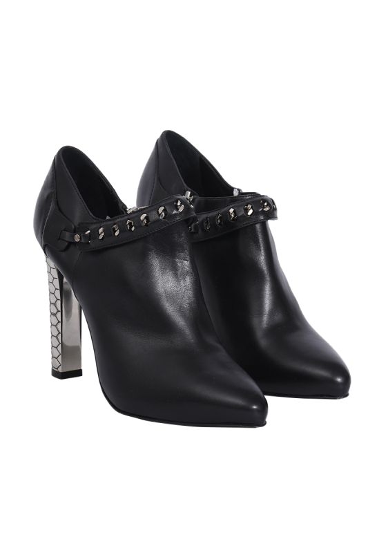 Roberto Cavalli Silver Scaled Heels