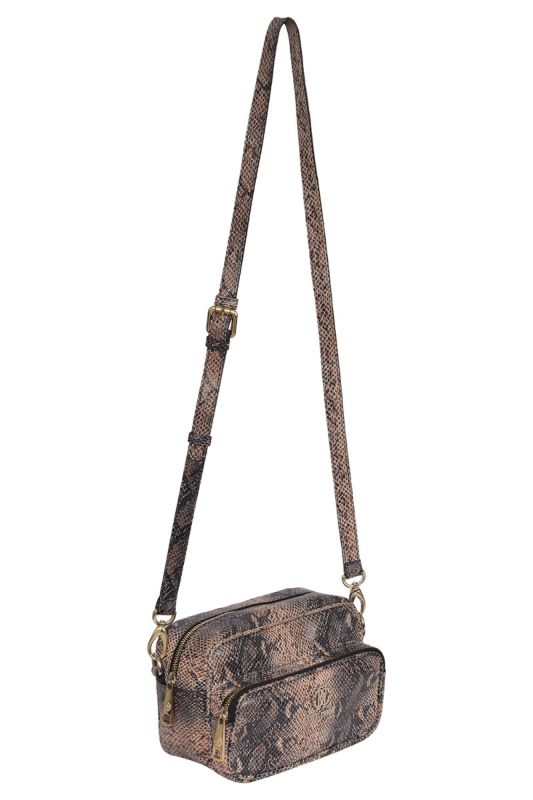 Roberto Cavalli Snakeskin Crossbody Bag