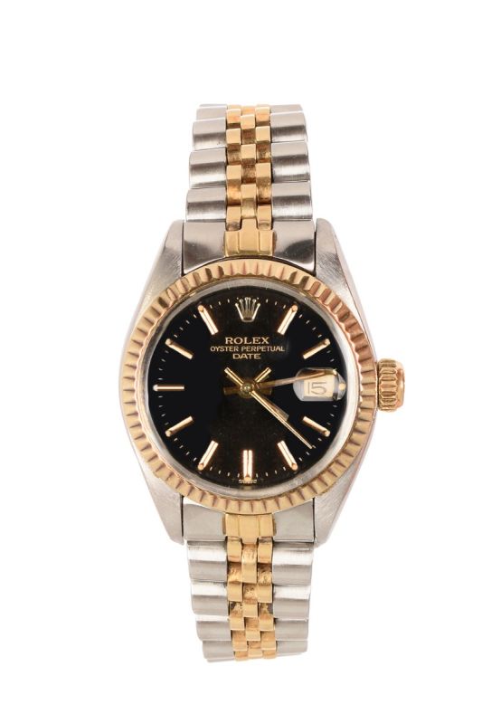 ROLEX DATEJUST STAINLESS STEEL WATCH