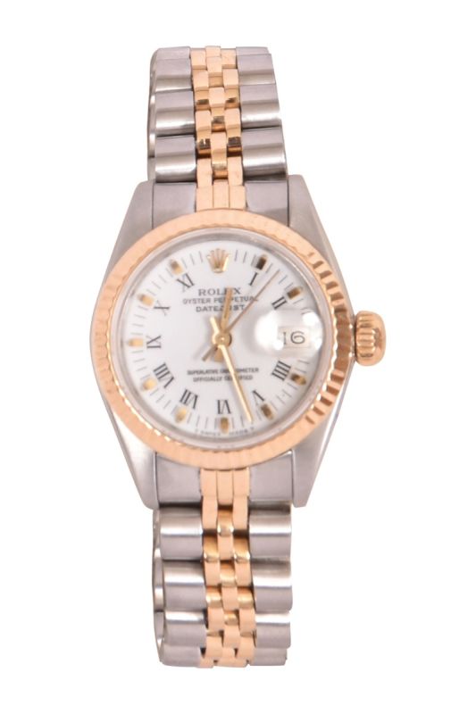 Rolex Datejust Lady 18K Gold Steel Watch