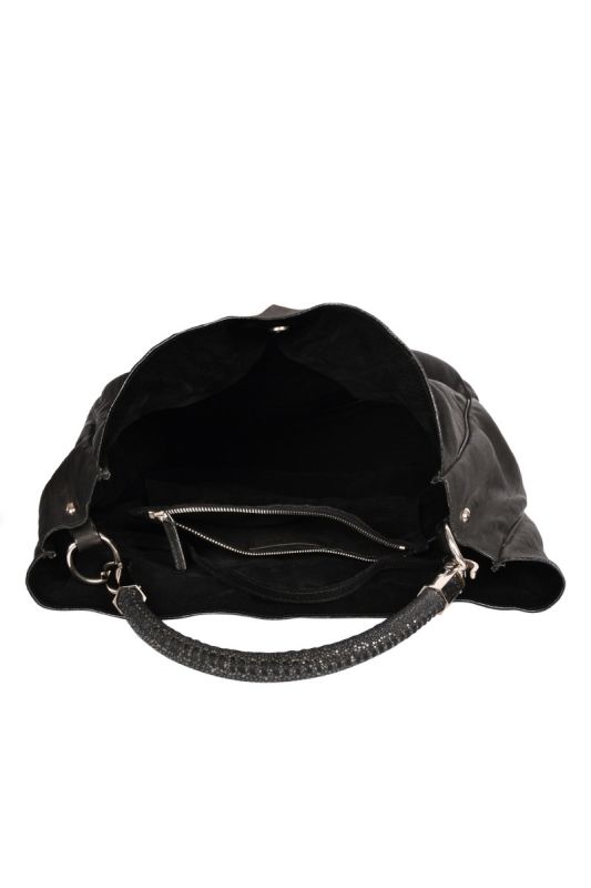 SAINT LAURENT SHEEPSKIN ROADY TOTE BAG