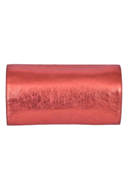 Saint Laurent YSL Belle De Jour Metallic Clutch