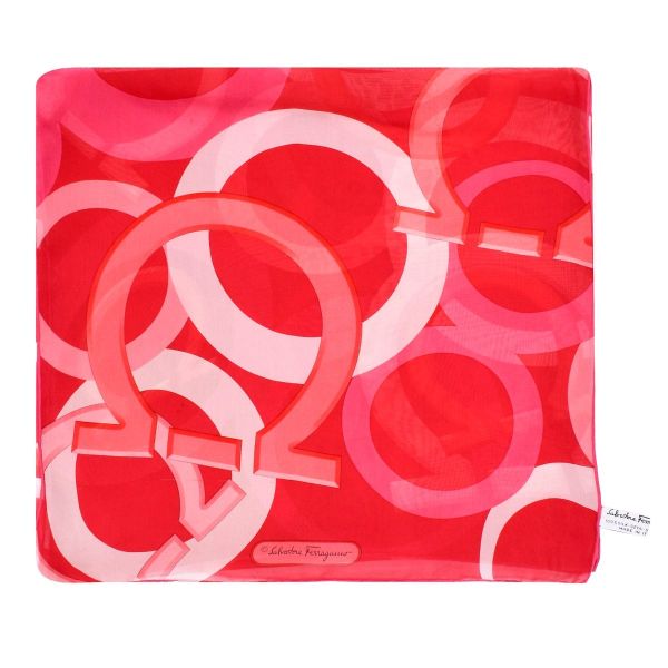 SALAVTORE FERRAGAMO CLASSIC GANCINI LONG SCARF