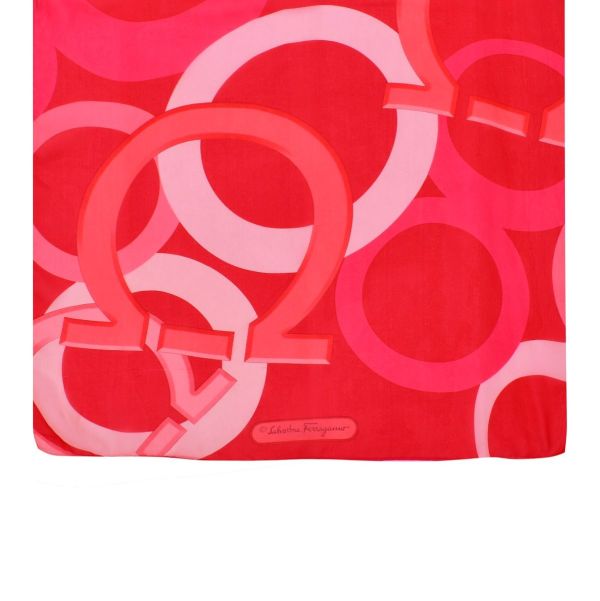 SALAVTORE FERRAGAMO CLASSIC GANCINI LONG SCARF