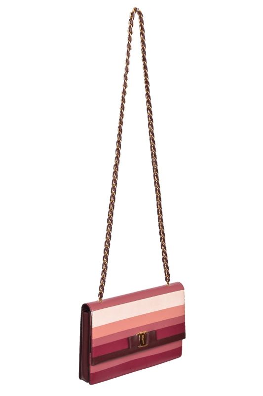 Salvatore Farragamo Leather Ginny Sling Bag