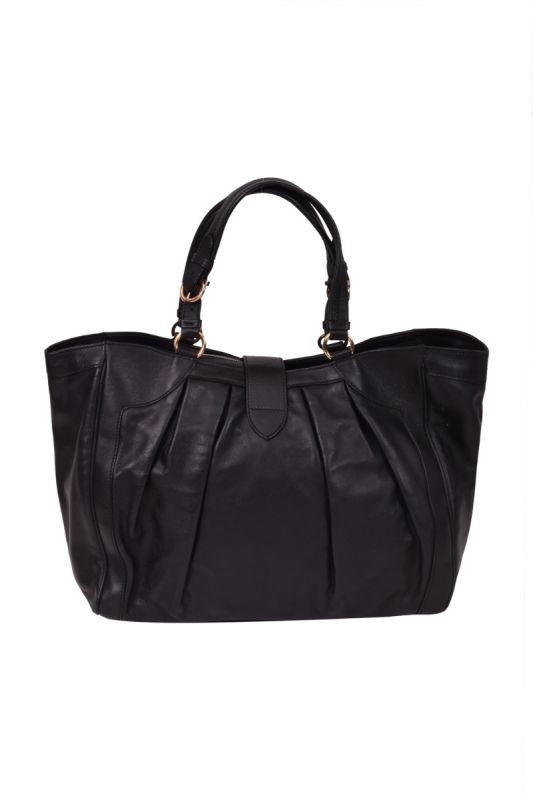 Salvatore Ferragamo Annabell Pleated Tote Bag