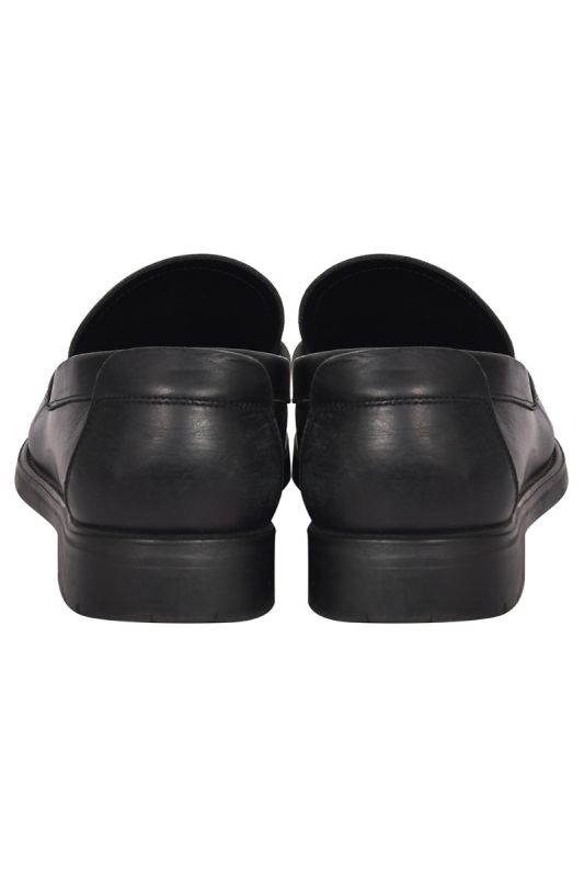 Salvatore Ferragamo Black Leather Gancini Bit Loafers