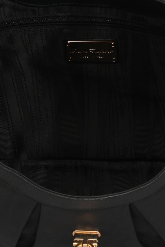 Salvatore Ferragamo Black Shoulder Bag