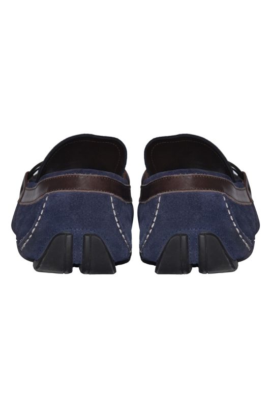 Salvatore Ferragamo blue SuedeGancini Loafers