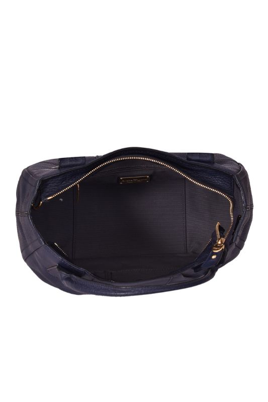 Salvatore Ferragamo Leather Gancini Logo Tote Bag