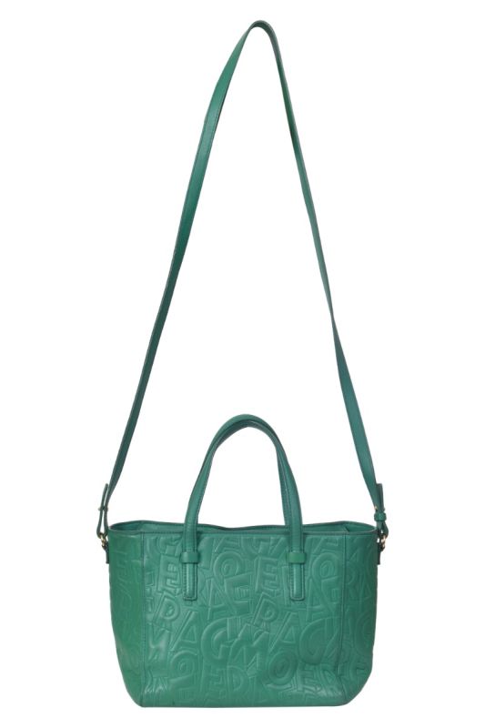 Salvatore Ferragamo Bonnie Green Bag