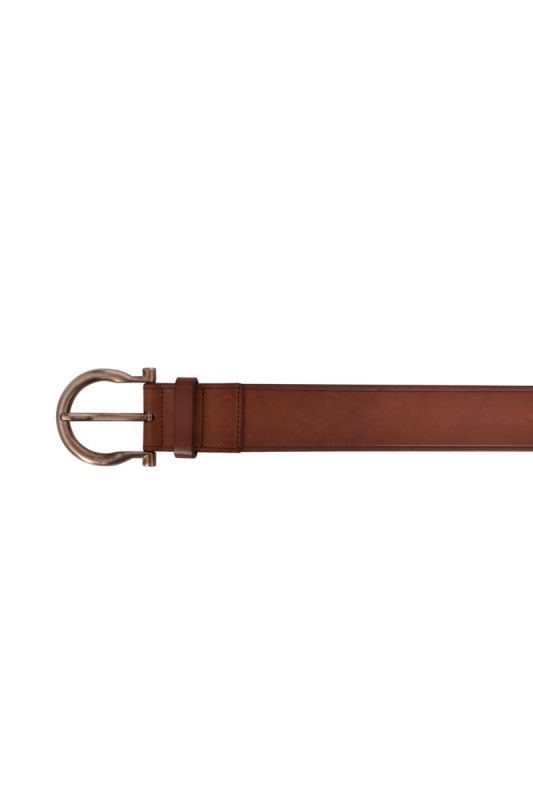 Salvatore Ferragamo Brown Leather Belt
