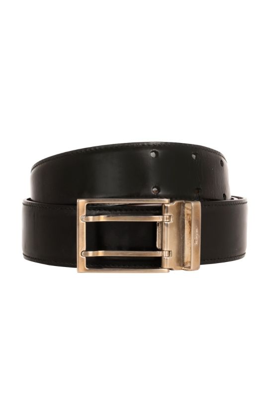 SALVATORE FERRAGAMO DOUBLE BUCKLE BELT