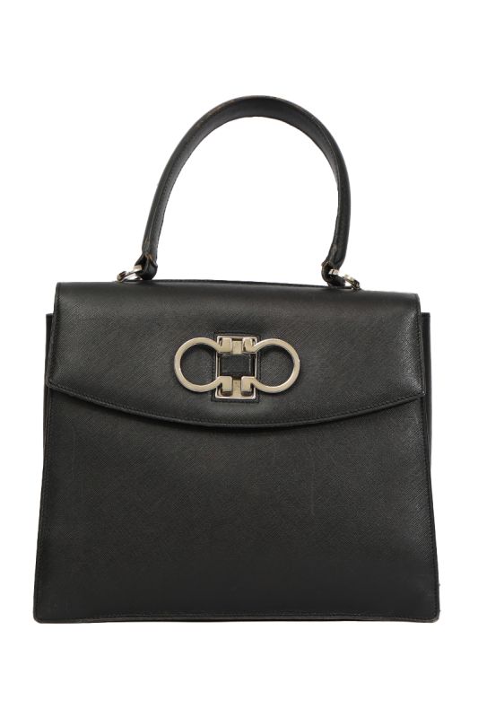 Salvatore Ferragamo Double Gancini Handbag