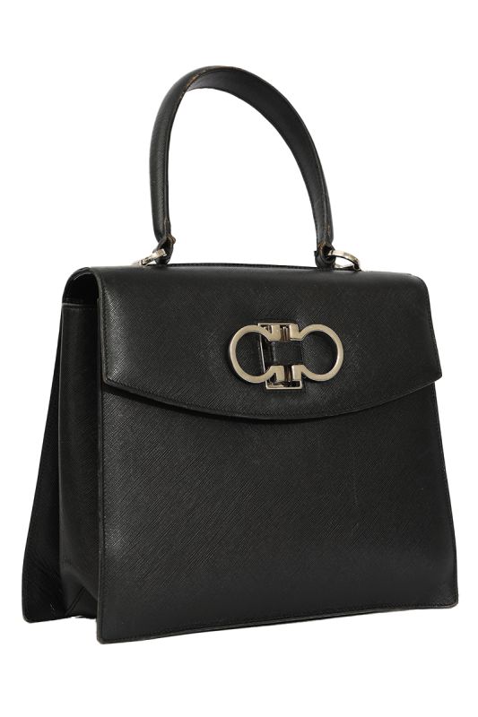 Salvatore Ferragamo Double Gancini Handbag
