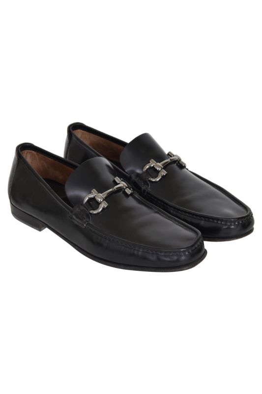 Salvatore Ferragamo Driver Loafers with Gancini Ornament