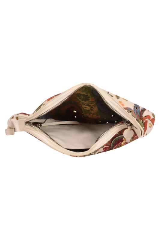 Salvatore Ferragamo Floral Weaved Hobo Bag