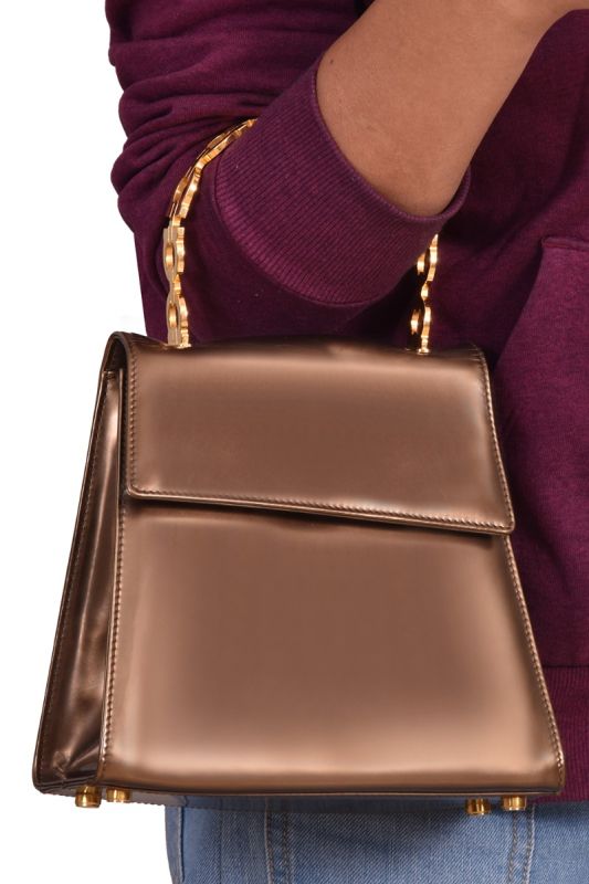 Salvatore Ferragamo Gancini Kelly Top handle Bag