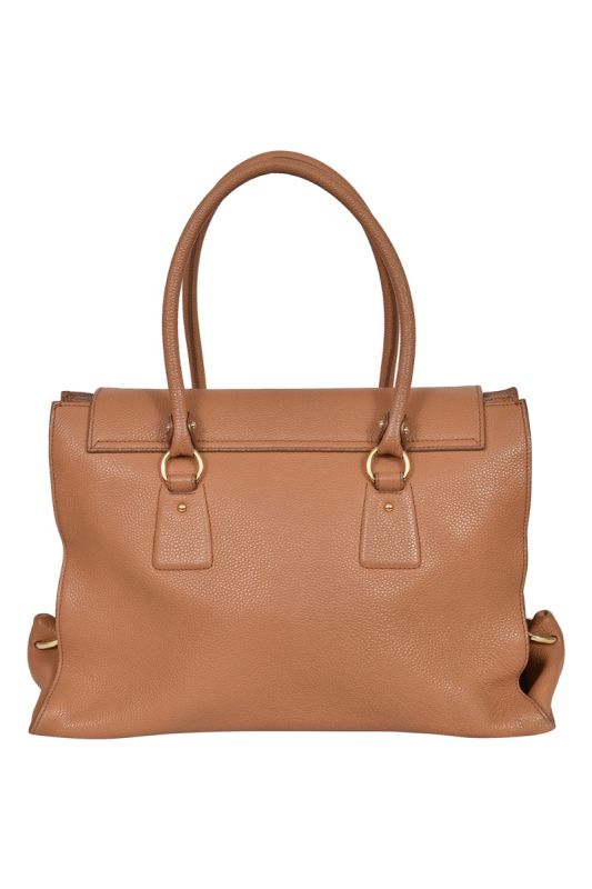 Salvatore Ferragamo Gancini Leather Handbag