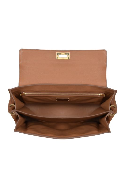 Salvatore Ferragamo Gancini Leather Handbag