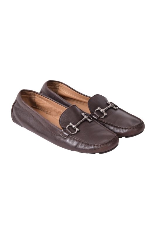 Salvatore Ferragamo Gancini Loafers RT96-101