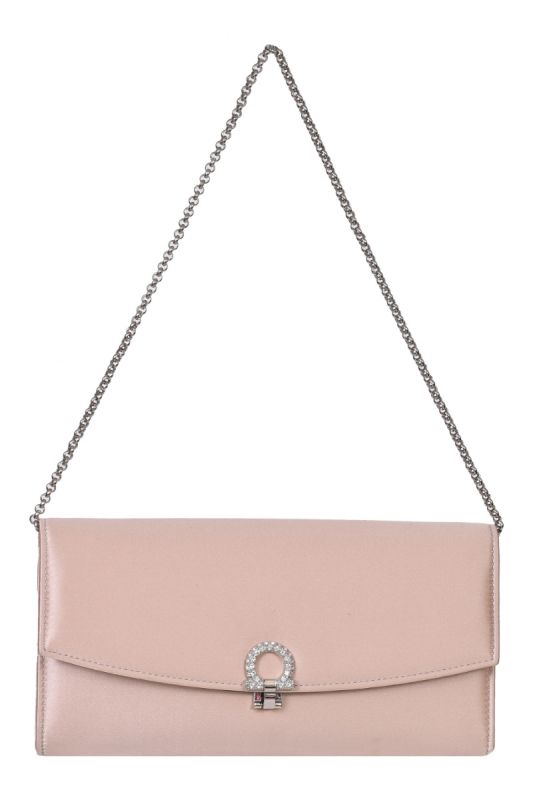 Salvatore Ferragamo Gancini Satin Sling Bag