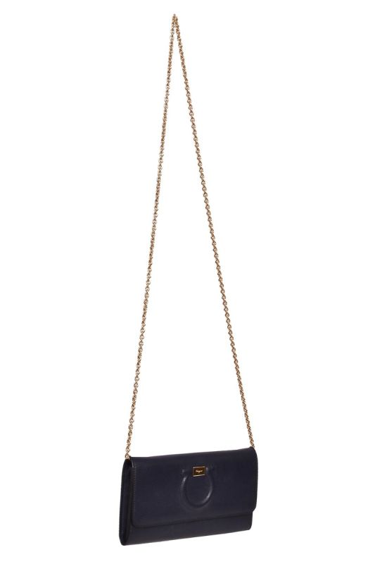 Salvatore Ferragamo Gancio City Wallet on Chain