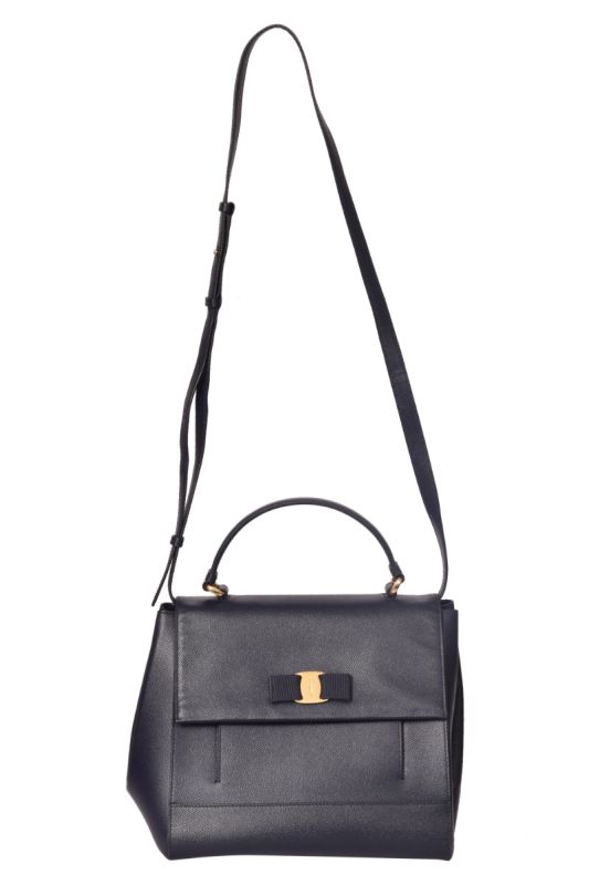 Salvatore Ferragamo Mini Vara Bow Satchel Bag