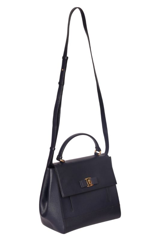 Salvatore Ferragamo Mini Vara Bow Satchel Bag