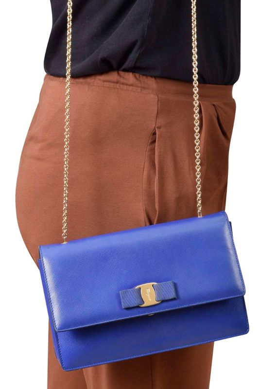 Salvatore Ferragamo Miss Vara Bow Crossbody Bag