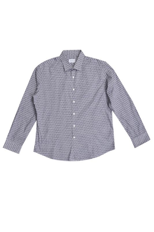 Salvatore Ferragamo Monogram Cotton Shirt