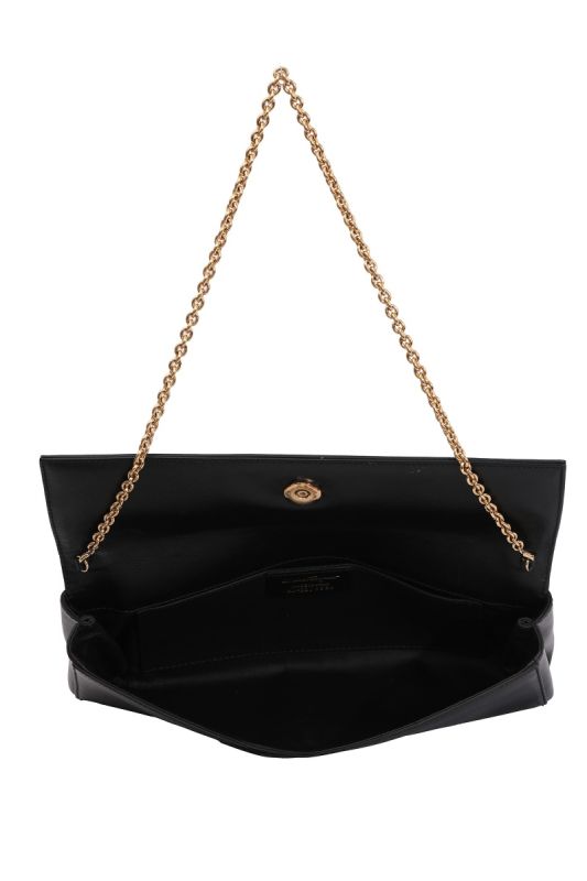 Salvatore Ferragamo Pochette Nero Shoulder Bag