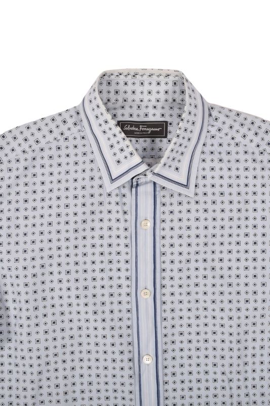 SALVATORE FERRAGAMO PRINTED SHIRT