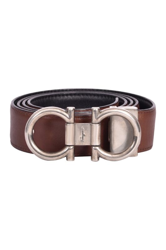 Salvatore Ferragamo Reversible Gancini Belt