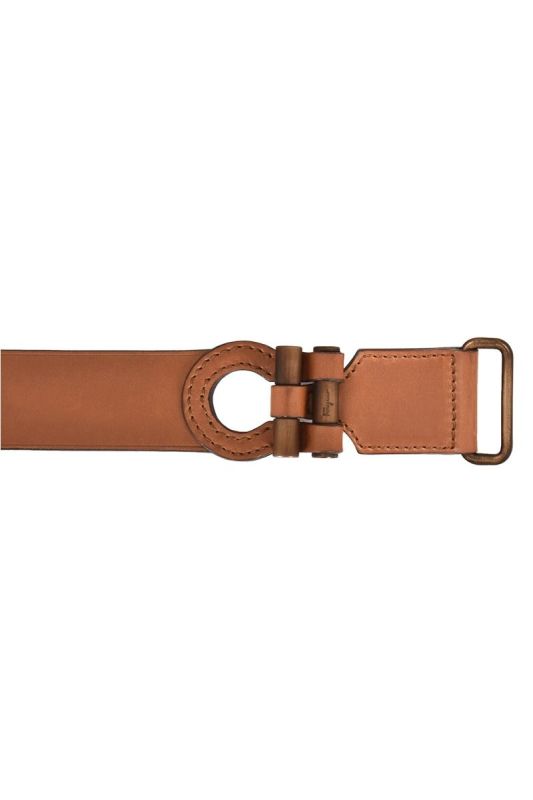 SALVATORE FERRAGAMO SINGLE GANCINI BELT