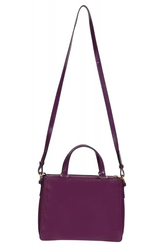 Salvatore Ferragamo Tracy Bow Patent Leather Bag