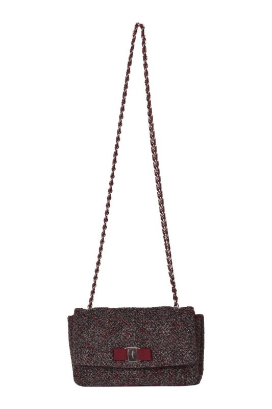 Salvatore Ferragamo Tweed Cross body Bag